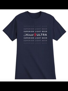 Michelob Ultra Graphic Tee - New In Sealed Bag